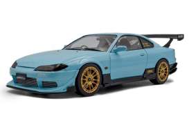 Nissan  - Silvia S15 1999 blue - 1:18 - Solido - SO1812204 - soli1812204 | The Diecast Company