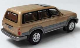 Toyota  - Land Rover LC80 1994 gold - 1:64 - Massdi - TYT1003 - MAS-TYT1003 | The Diecast Company