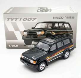 Toyota  - Land Rover LC80 1994 green - 1:64 - Massdi - TYT1007 - MAS-TYT1007 | The Diecast Company