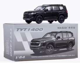 Toyota  - Land Rover LC300 GR-S black - 1:64 - Massdi - TYT1400 - MAS-TYT1400 | The Diecast Company