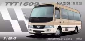 Toyota  - Coaster 2013 platinum - 1:64 - Massdi - TYT1609 - MAS-TYT1609 | The Diecast Company
