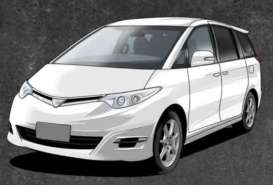 Toyota  - Estima GSR50 2006 white - 1:64 - Massdi - TYT2601 - MAS-TYT2601 | The Diecast Company