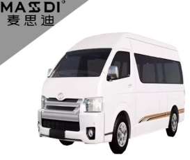 Toyota  - Hiace H200 2023 white - 1:64 - Massdi - TYT3801 - MAS-TYT3801 | The Diecast Company
