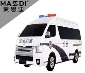 Toyota  - Hiace H200 2023 white/blue - 1:64 - Massdi - TYT3802 - MAS-TYT3802 | The Diecast Company