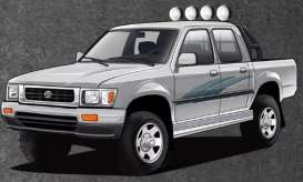 Toyota  - Hilux LN107 1994 silver - 1:64 - Massdi - TYT3903 - MAS-TYT3903 | The Diecast Company