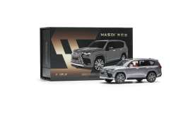 Lexus  - LS LX600 2022 dark grey - 1:64 - Massdi - LEX2602 - MAS-LEX2602 | The Diecast Company