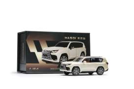 Lexus  - LS LX600 2022 gold - 1:64 - Massdi - LEX2603 - MAS-LEX2603 | The Diecast Company