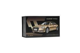 Audi  - A6L (C7) gold - 1:64 - Massdi - AD1503 - MAS-AD1503 | The Diecast Company