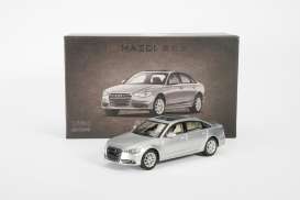 Audi  - A6L (C7) silver - 1:64 - Massdi - AD1504 - MAS-AD1504 | The Diecast Company
