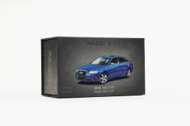 Audi  - A6L (C6) blue - 1:64 - Massdi - AD1607 - MAS-AD1607 | The Diecast Company