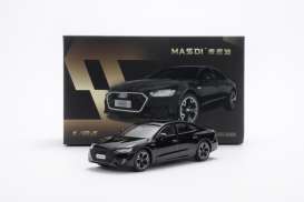 Audi  - A7L 2022 black - 1:64 - Massdi - AD2100 - MAS-AD2100 | The Diecast Company