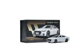 Audi  - A7L 2022 white - 1:64 - Massdi - AD2101 - MAS-AD2101 | The Diecast Company