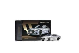 Audi  - A7L 2022 silver - 1:64 - Massdi - AD2104 - MAS-AD2104 | The Diecast Company