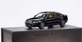 Audi  - A8 black - 1:64 - Massdi - AD2300 - MAS-AD2300 | The Diecast Company