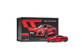 Audi  - R8 V10 2022 red - 1:64 - Massdi - AD4705 - MAS-AD4705 | The Diecast Company