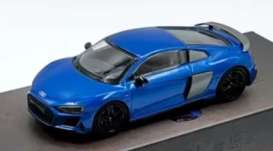 Audi  - R8 V10 2022 blue - 1:64 - Massdi - AD4707 - MAS-AD4707 | The Diecast Company