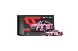 Audi  - R8 V10 2022 pink - 1:64 - Massdi - AD4709 - MAS-AD4709 | The Diecast Company