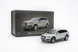 Audi  - Q7 2008 silver - 1:64 - Massdi - AD3104 - MAS-AD3104 | The Diecast Company