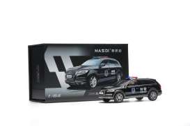 Audi  - Q7 2008 black - 1:64 - Massdi - AD3109 - MAS-AD3109 | The Diecast Company