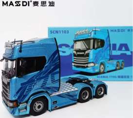 Scania  - 770S blue - 1:64 - Massdi - SCN1103 - MAS-SCN1103 | The Diecast Company