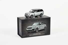 Range Rover  - 2020 silver - 1:64 - Massdi - LR1004 - MAS-LR1004 | The Diecast Company