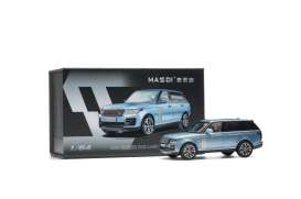 Range Rover  - 2020 ice blue - 1:64 - Massdi - LR1008 - MAS-LR1008 | The Diecast Company