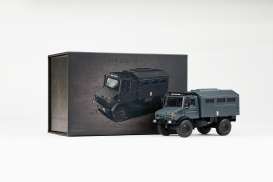 Unimog  - U1300L grey - 1:64 - Massdi - TJ1020 - MAS-TJ1020 | The Diecast Company