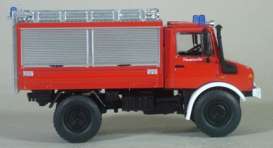 Unimog  - U1300L red - 1:64 - Massdi - TJ1018 - MAS-TJ1018 | The Diecast Company