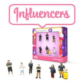 Figures  - Influencers various - 1:64 - American Diorama - 2433MJ - AD2433MJ | The Diecast Company
