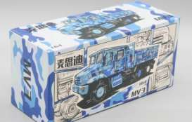 non  - MV3 blue/white - 1:64 - Massdi - TYT2101 - MAS-TYT2101 | The Diecast Company