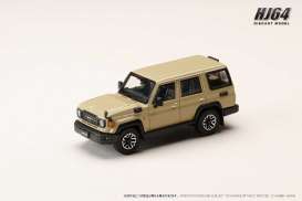 Toyota  - Land Cruiser 70 beige - 1:64 - Hobby Japan - HJ641090ABE - HJ641090ABE | The Diecast Company