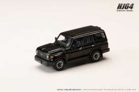 Toyota  - Land Cruiser 70 black - 1:64 - Hobby Japan - HJ641090ABK - HJ641090ABK | The Diecast Company