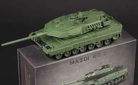 Leopard  - 2 A6 green - 1:64 - Massdi - MS1001 - MAS-MS1001 | The Diecast Company