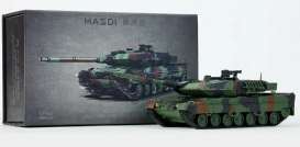 Leopard  - 2 A6 camouflage - 1:64 - Massdi - MS1101 - MAS-MS1101 | The Diecast Company
