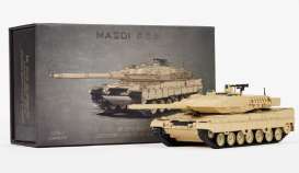 Leopard  - 2 A6 sand camouflage - 1:64 - Massdi - MS1500 - MAS-MS1500 | The Diecast Company
