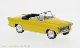 Skoda  - Felicia Cabrio 1959 yellow - 1:43 - IXO Models - 1006001 - ixoCLC647 | The Diecast Company