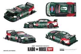 Nissan  - Skyline GTR (R32) 1989 green/white/red - 1:64 - Mini GT - KHMG277 - MGTKHMG277 | The Diecast Company