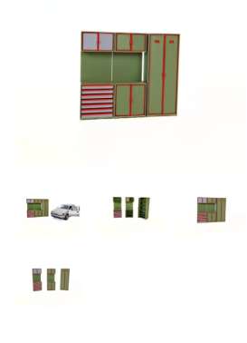 diorama  - green - 1:24 - Dioramatoys - DTM2402 - DTM2402 | The Diecast Company