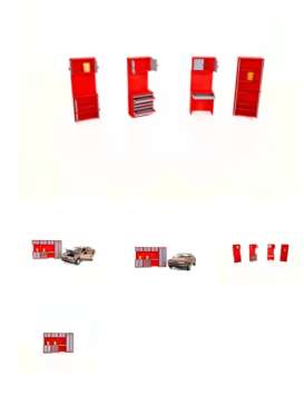 diorama  - red - 1:24 - Dioramatoys - DTM2406 - DTM2406 | The Diecast Company