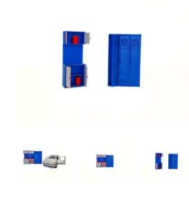 diorama  - blue - 1:24 - Dioramatoys - DTM2410 - DTM2410 | The Diecast Company