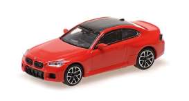 BMW  - M2 2023 red   metallic - 1:87 - Minichamps - 870024700 - mc870024700 | The Diecast Company