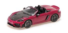 Porsche  - Spyder RS 2023 rubystar - 1:43 - Minichamps - 410063132 - mc410063132 | The Diecast Company