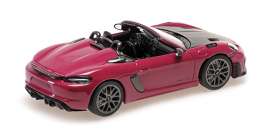 Porsche  - Spyder RS 2023 rubystar - 1:43 - Minichamps - 410063132 - mc410063132 | The Diecast Company