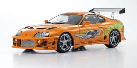 Toyota  - Supra Turbo orange pearl - 1:18 - Kyosho - 8975FF - kyo8975FF | The Diecast Company