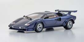 Lamborghini  - Countach LP 5000 dark blue - 1:18 - Kyosho - KYO8320DB - kyo8320DB | The Diecast Company