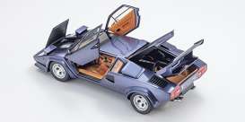 Lamborghini  - Countach LP 5000 dark blue - 1:18 - Kyosho - KYO8320DB - kyo8320DB | The Diecast Company