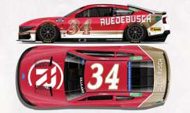 Ford  - Mustang 2026 red - 1:64 - Action Racing Collectibles - C342661RUTTG - arcC342661RUTTG | The Diecast Company