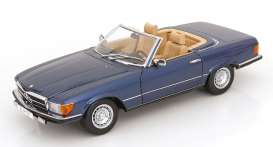 Mercedes Benz  - 450 SL R107 1985 blue - 1:12 - KK - Scale - KKDC120183 - KKDC120183 | The Diecast Company