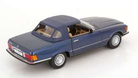 Mercedes Benz  - 450 SL R107 1985 blue - 1:12 - KK - Scale - KKDC120183 - KKDC120183 | The Diecast Company