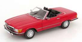Mercedes Benz  - 450 SL R107 1985 red - 1:12 - KK - Scale - KKDC120184 - KKDC120184 | The Diecast Company